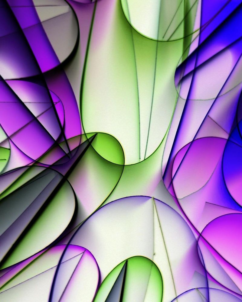 Abstract digital representation of focus and concentration